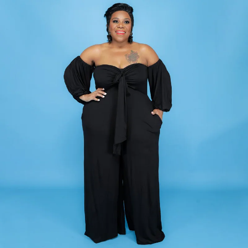 Trendy Vogue Sexy Jumpsuit Off-the-shoulder jumpsuit, Sexy, Chic, Fashionable