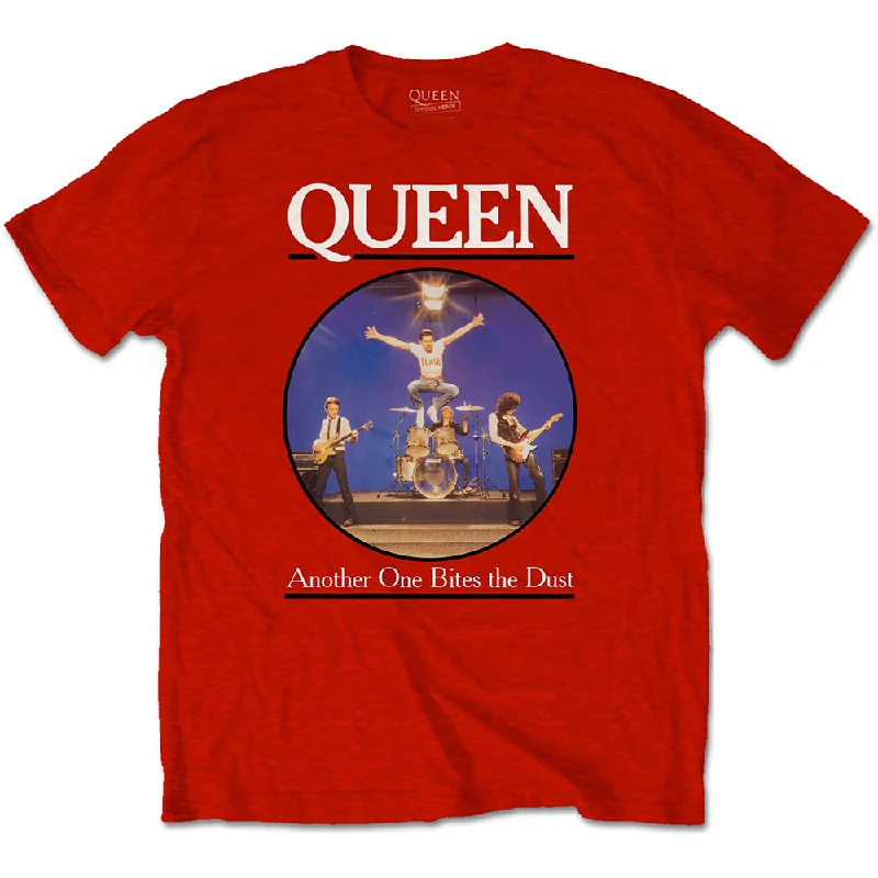QUEEN Attractive T-Shirt, Another One Bites The Dust-- Welt Pockets Slit Pockets