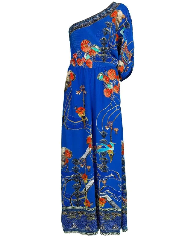 Tree of Life One Shoulder Jumpsuit Chic jumpsuit, Minimal design, Sleek, Trendy