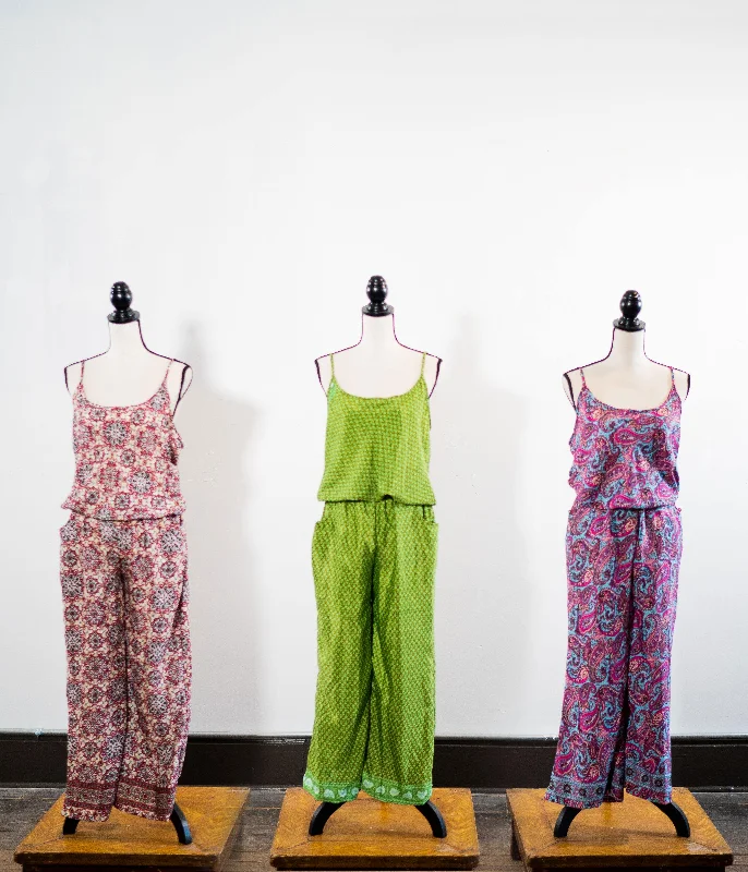 Spaghetti Strap Jumpsuit Casual cotton jumpsuit, Relaxed, Comfortable, Summer wear