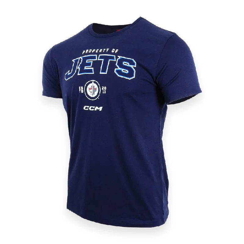 CCM PROPERTY OF T-SHIRT-- Front Pockets Side Pockets Patch Pockets