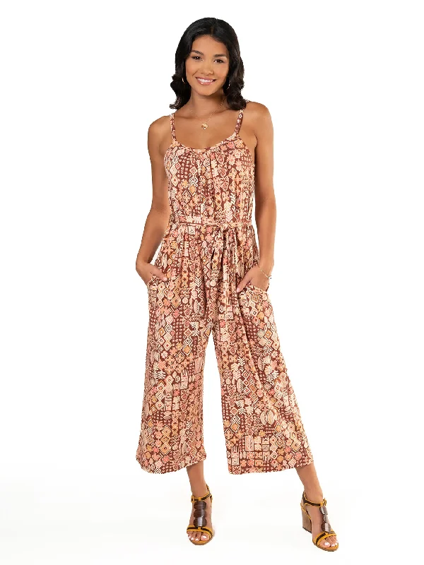 Welcome Back Zadie Jumpsuit - Tradewind Technology™ Floral maxi jumpsuit, Feminine, Elegant, Stylish