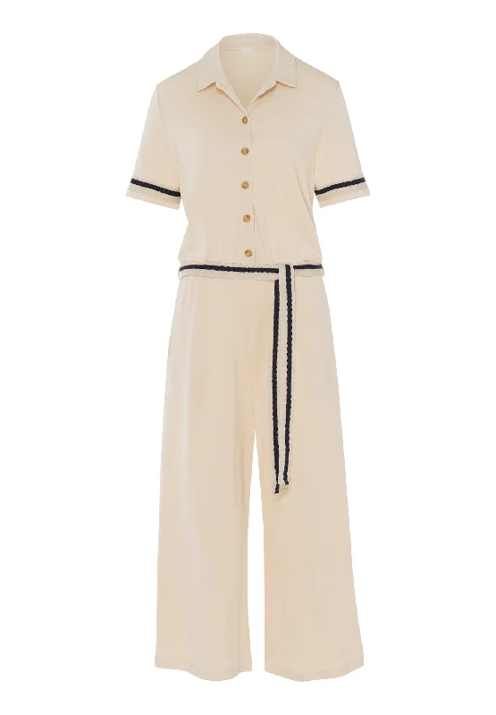 Madeleine Jumpsuit | Warm Sand 78811-1200 Animal print jumpsuit, Bold pattern, Fashion statement, Unique