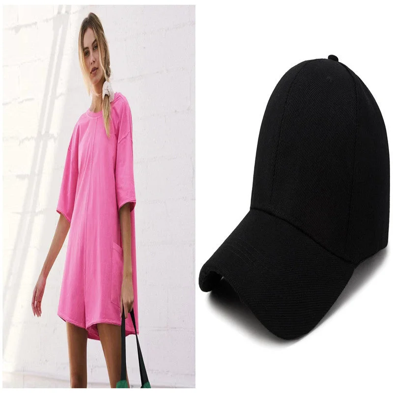 Pink with a hat
