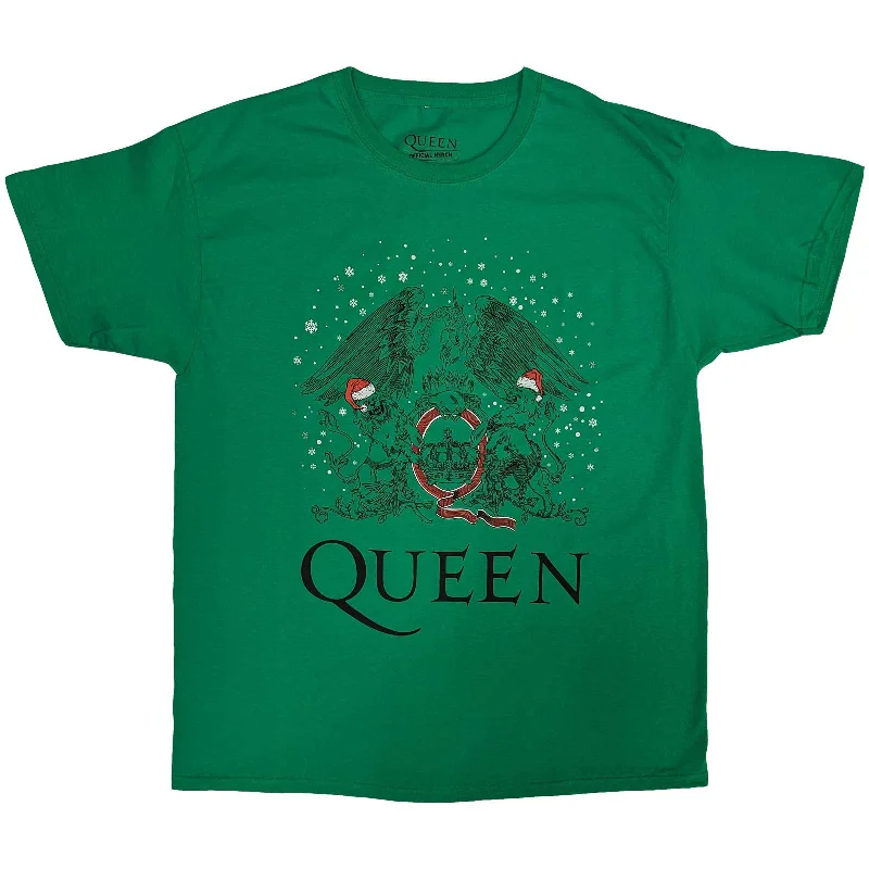 QUEEN Attractive T-Shirt, Holiday Crest-- Chenille Fabric Brocade Fabric Lace Fabric
