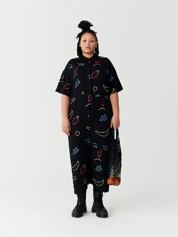 Lazy Oaf Feeling Fruity Jumpsuit Summer jumpsuit, Light fabric, Casual, Relaxed fit