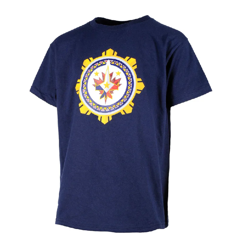 FILIPINO YOUTH LOGO T-SHIRT-- Houndstooth Herringbone Solid