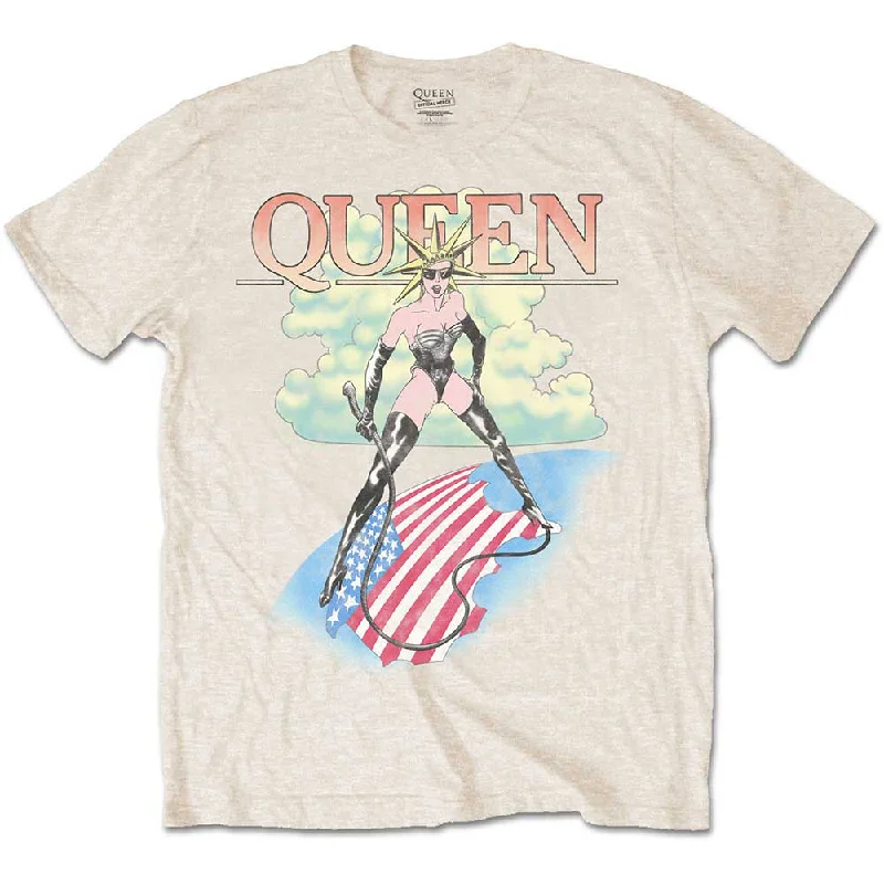 QUEEN Attractive T-Shirt, Mistress-- Chenille Brocade Lace