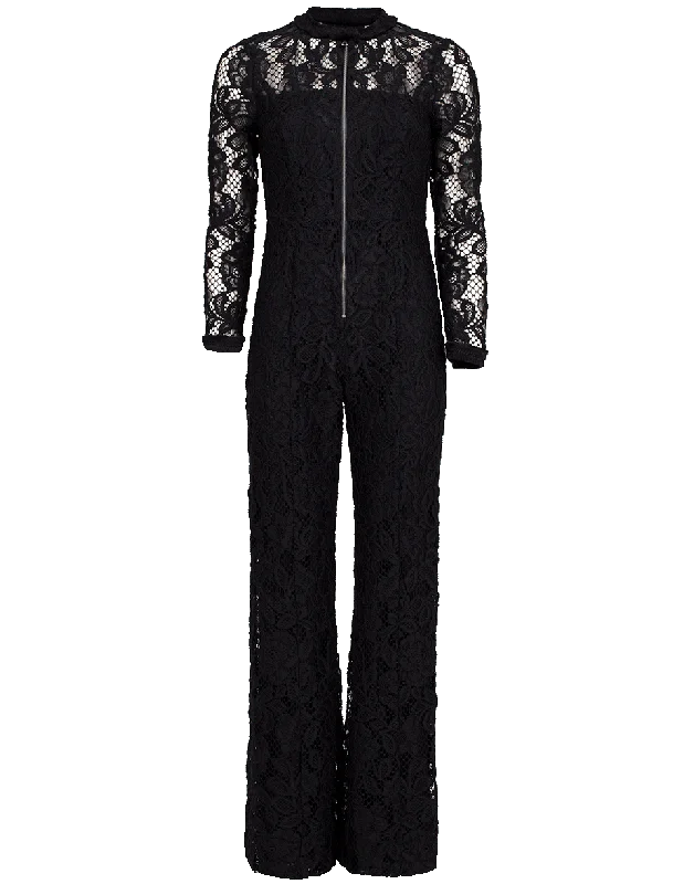 Emaya Lace Jumpsuit Ruffled jumpsuit, Feminine, Elegant, Stylish