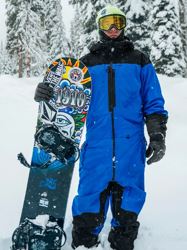 Mens Jamie Lynn Gore-Tex Jumpsuit - Electric Blue White jumpsuit, Classic style, Elegant, Summer wear