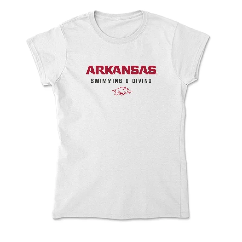 Arkansas - NCAA Women's Swimming & Diving : Sophia Iskenderoglu - Soft Style Women’s T-Shirt