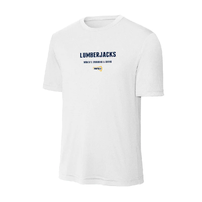 Northern Arizona - NCAA Women's Swimming & Diving : Katarina Klatt - Activewear T-Shirt