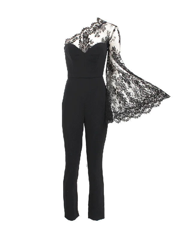 One Shoulder Jumpsuit Jumpsuit with pockets, Practical, Comfortable, Casual