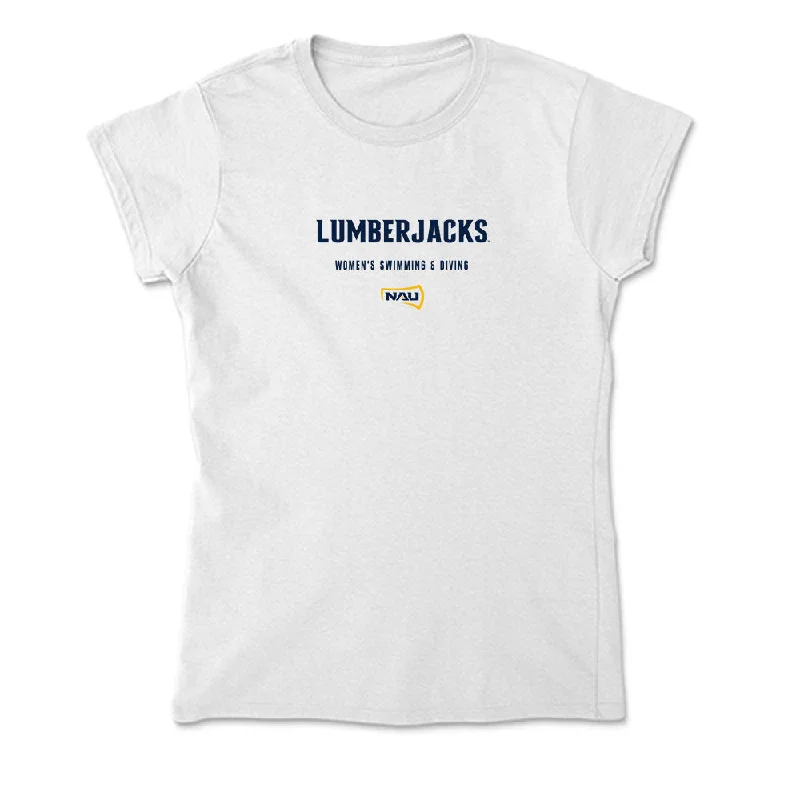 Northern Arizona - NCAA Women's Swimming & Diving : Katarina Klatt - Soft Style Women’s T-Shirt