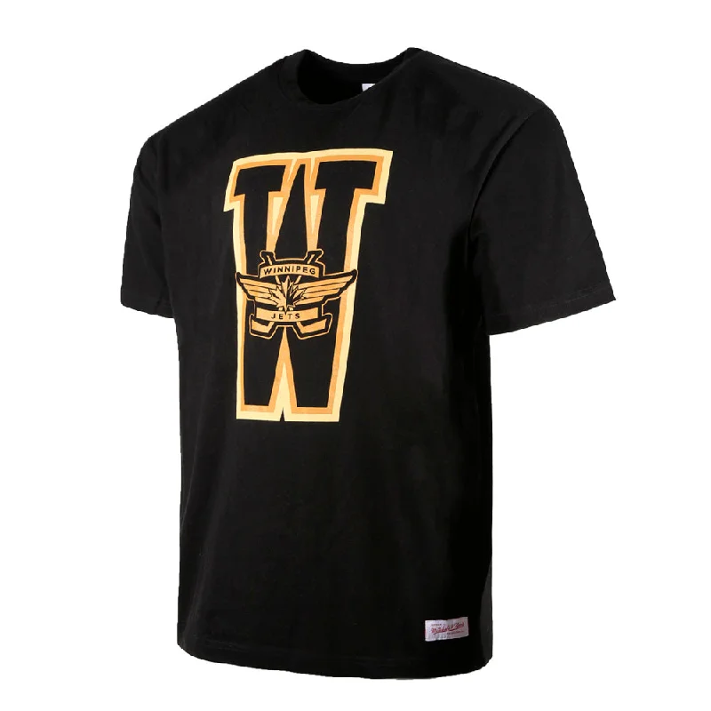 VARSITY W T-SHIRT-- Graphic Embroidered Appliqued