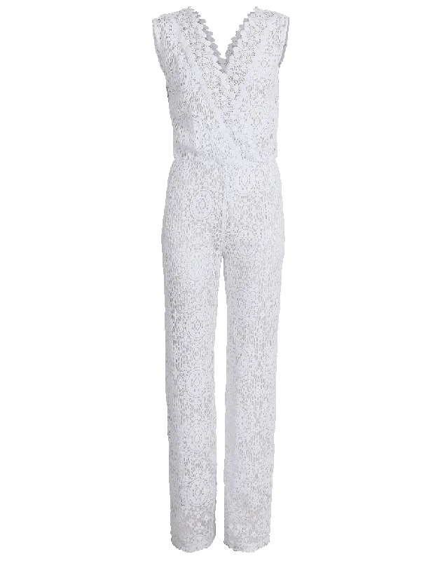 Pagai Lace Jumpsuit Off-shoulder jumpsuit, Night out, Chic, Women’s fashion