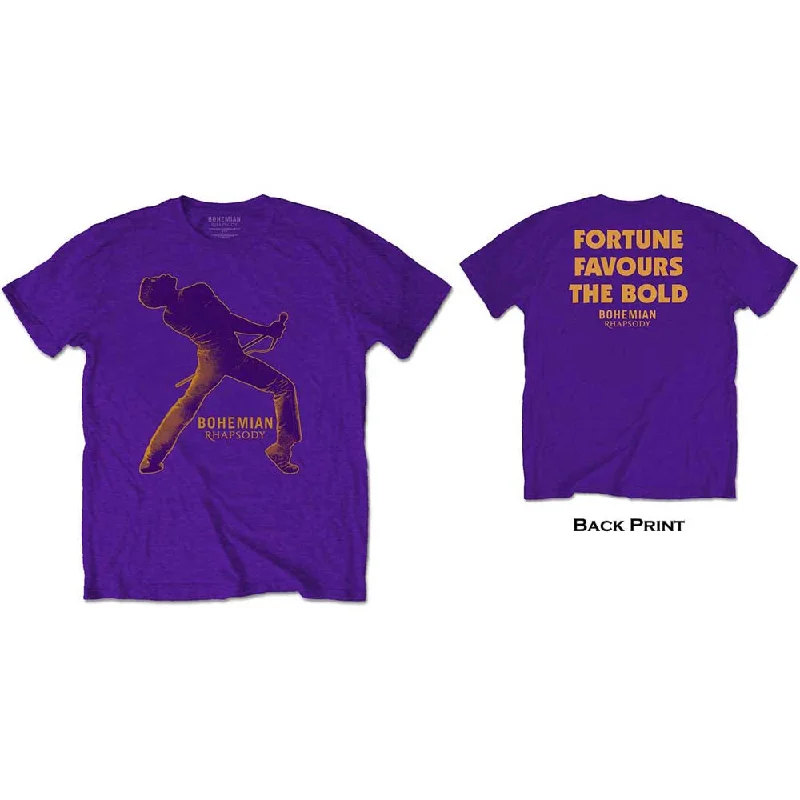QUEEN Attractive T-Shirt, Fortune-- Houndstooth Herringbone Solid