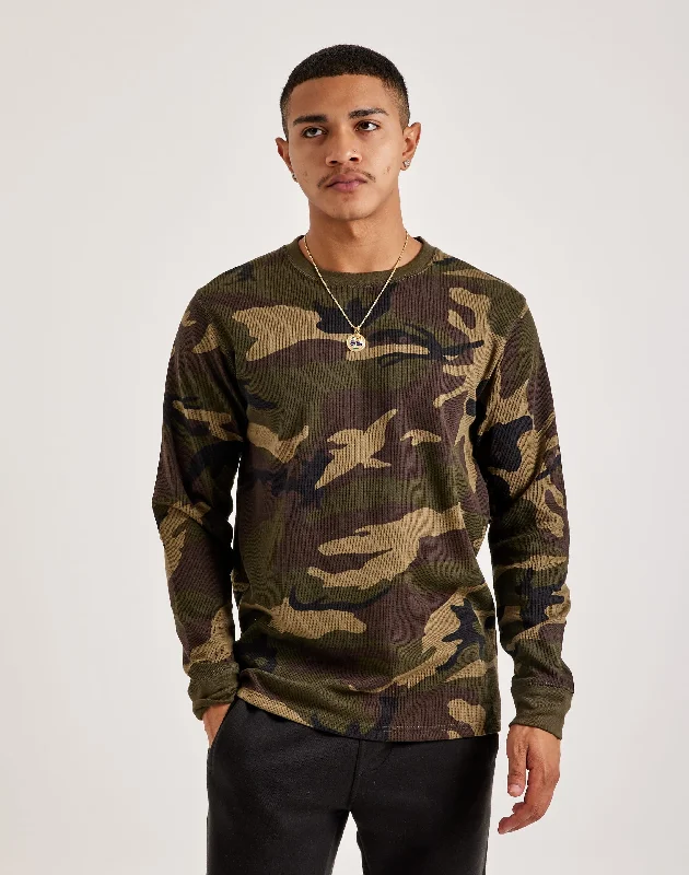 City Lab Classic Thermal Shirt-- Chenille Blend Fleece Blend Nylon Blend
