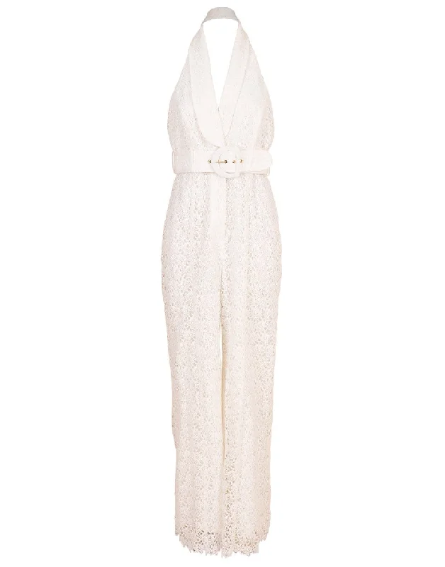 Super Eight Lace Jumpsuit Button-up jumpsuit, Relaxed, Casual, Street style