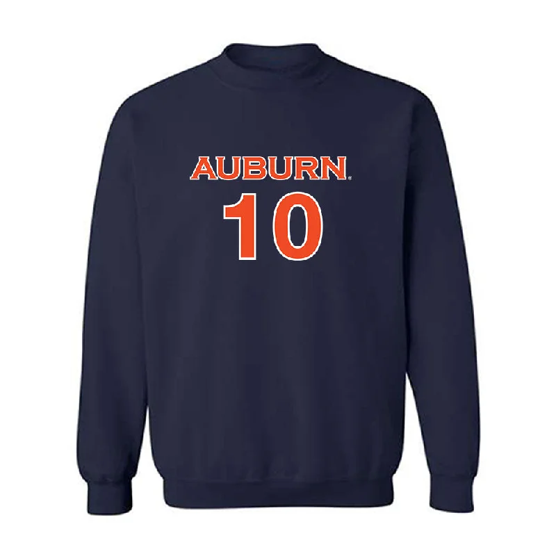 Auburn - NCAA Women's Soccer : Grace Ivey - Replica Shersey Crewneck Sweatshirt Hoodie with Tie-Dye Psychedelic Retro