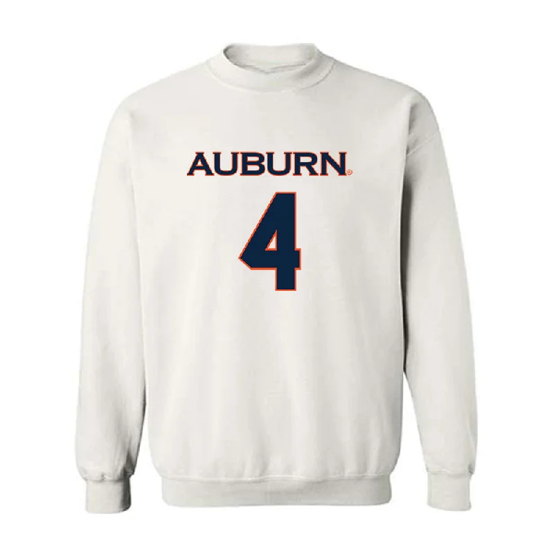 Auburn - NCAA Women's Soccer : Taylor Chism - Sports Shersey Crewneck Sweatshirt Hoodie with Lace Feminine Delicate