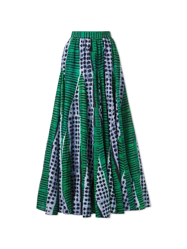 Green Aggie Alicia Skirt denim skirt casual