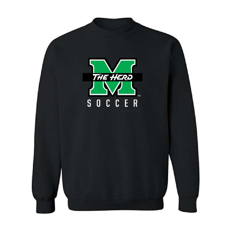 Marshall - NCAA Women's Soccer : Lea Misch - Classic Shersey Crewneck Sweatshirt Hoodie with Zipper Placket Modern Functional