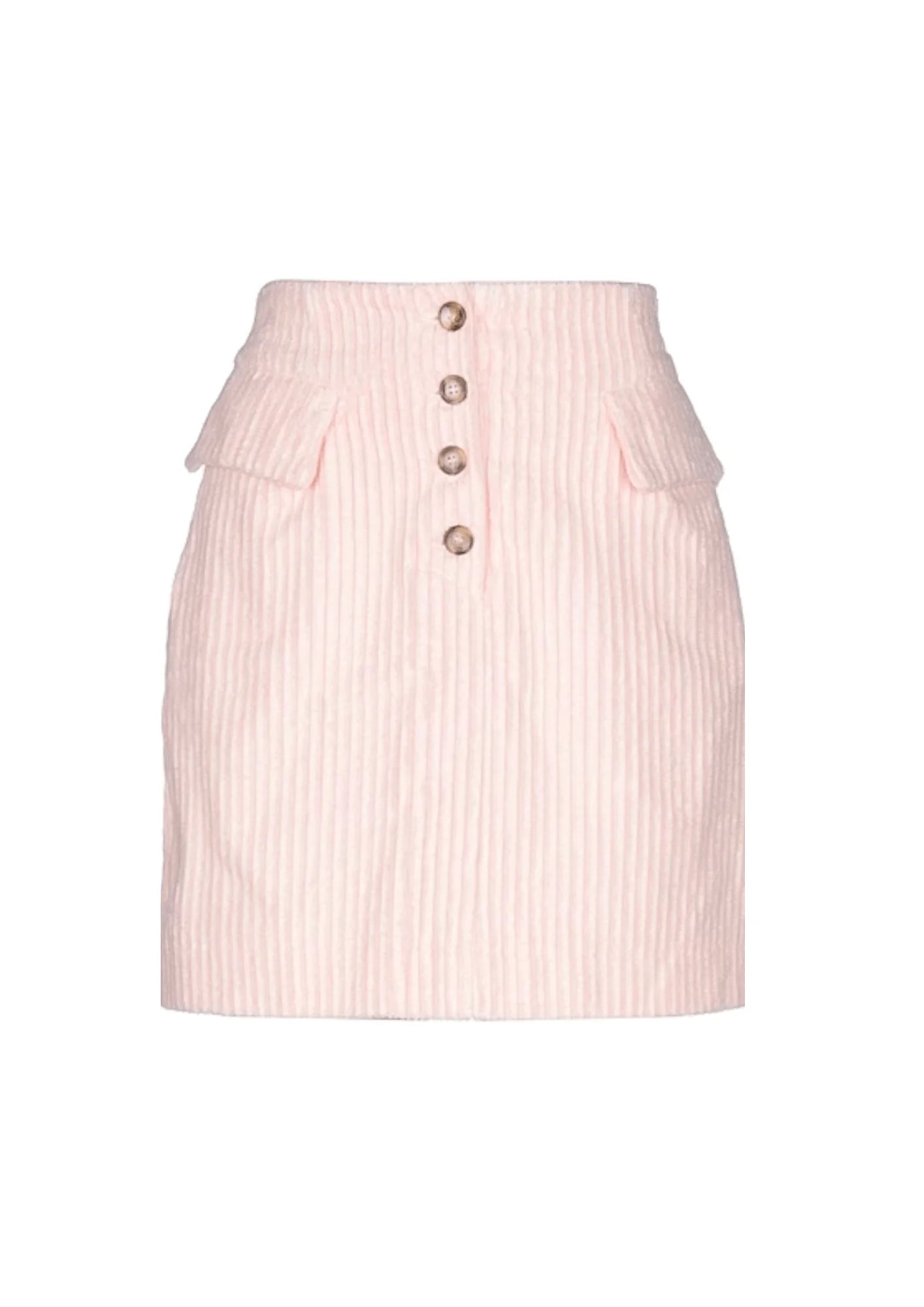 PINK CORDUROY MINI SKIRT vintage skirt charm