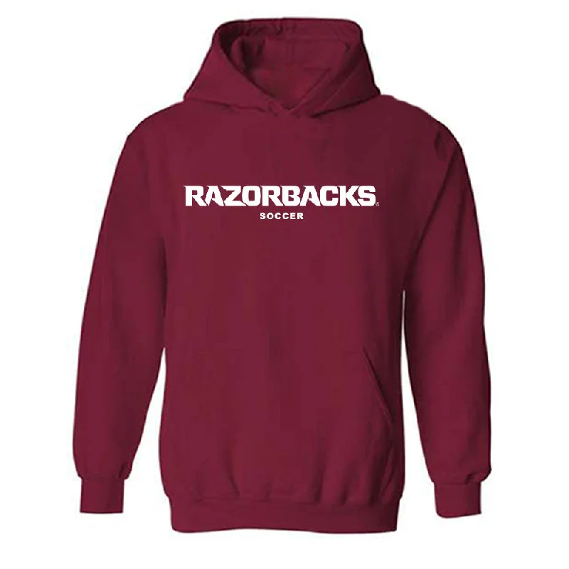 Arkansas - NCAA Women's Soccer : Erin Bailey - Classic Shersey Hooded Sweatshirt Graphic Hoodie Design Print