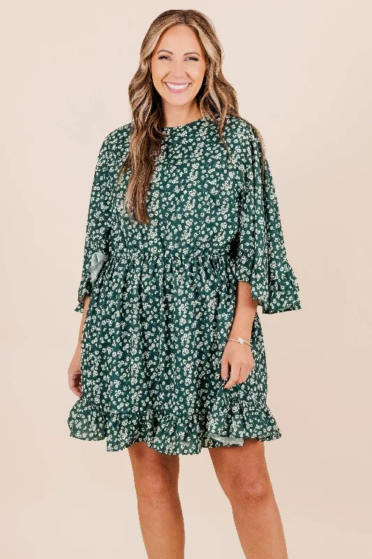 If We Were A Movie Dress, Green