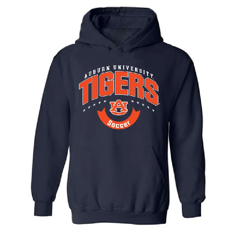 Auburn - NCAA Women's Soccer : Neve Renwick - Generic Shersey Hooded Sweatshirt Hoodie with Puffed Sleeves Voluminous Trendy