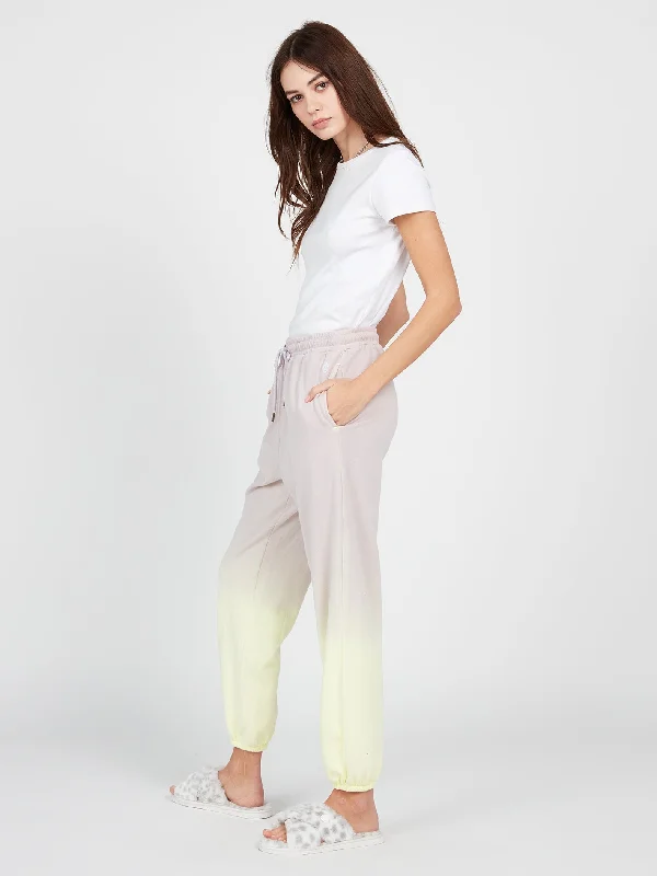 Truly Stoked Pants - Lavender Slim Fit Casual Pants