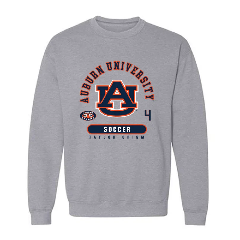 Auburn - NCAA Women's Soccer : Taylor Chism - Classic Fashion Shersey Crewneck Sweatshirt Hoodie with Oversized Fit Loose Comfortable