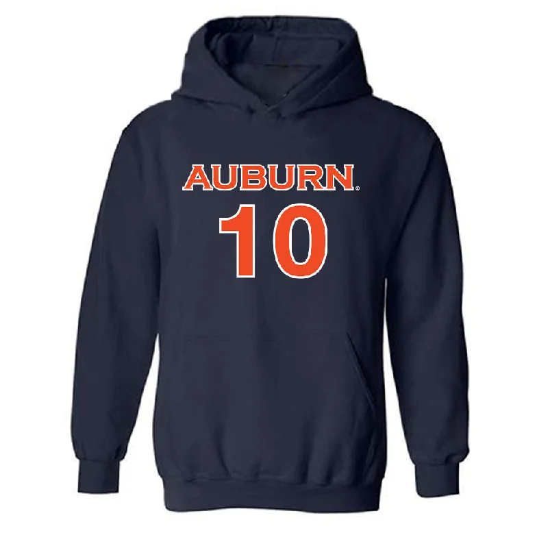Auburn - NCAA Women's Soccer : Grace Ivey - Replica Shersey Hooded Sweatshirt Graphic Hoodie Design Print