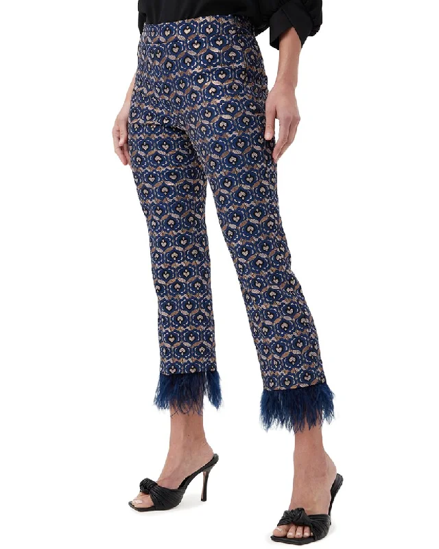 Trina Turk Shibui Pant Elegant High-Waist Pants