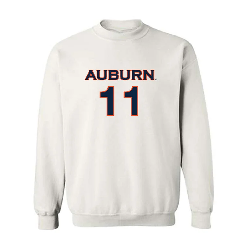 Auburn - NCAA Women's Soccer : Neve Renwick - Replica Shersey Crewneck Sweatshirt Hoodie with Monochrome Minimalist Simple
