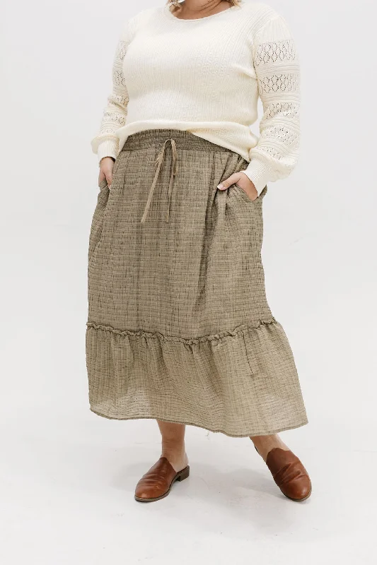 Holden Maxi Skirt corduroy skirt cozy