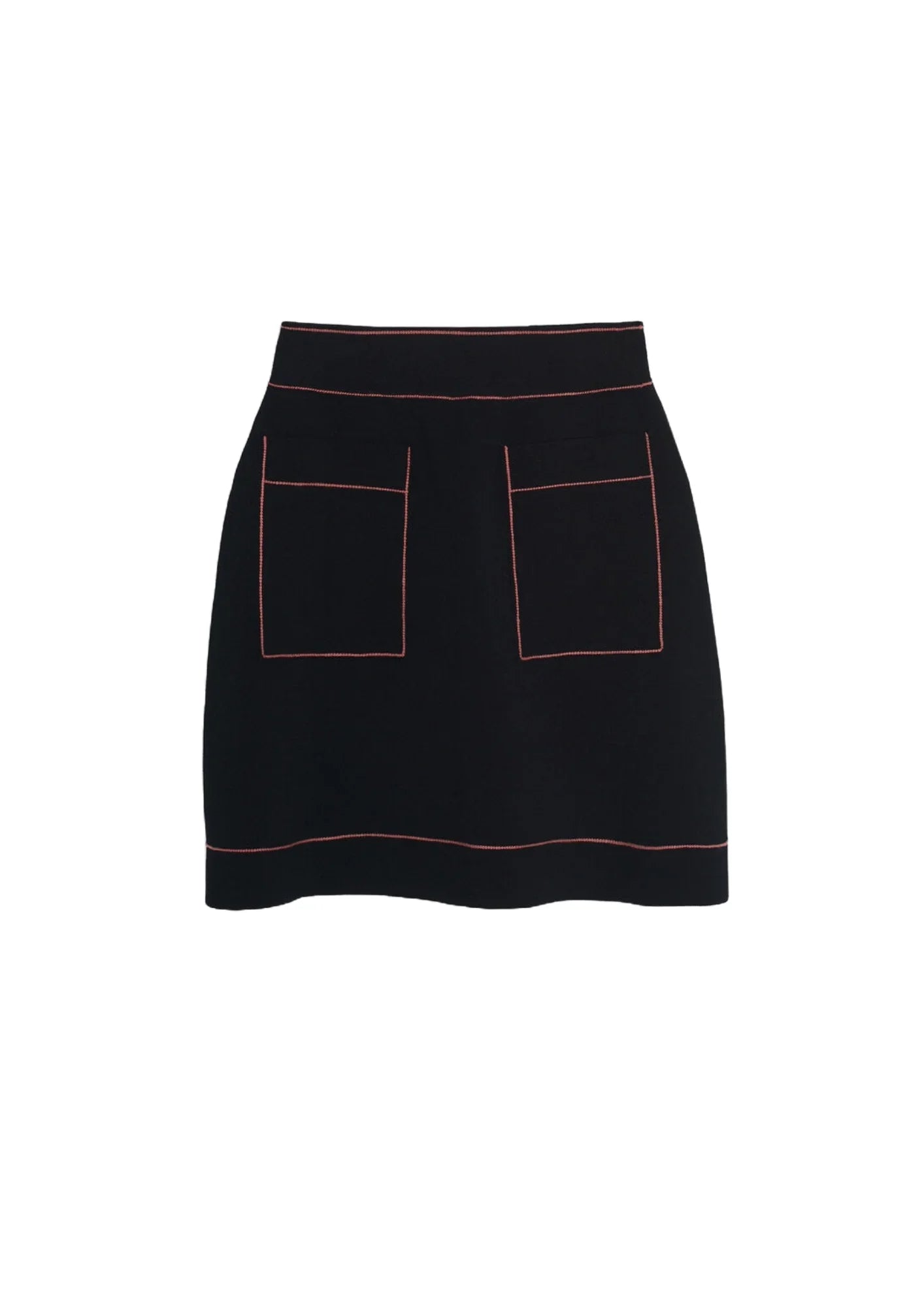 ELANNA SHORT KNITTED SKIRT linen skirt airy