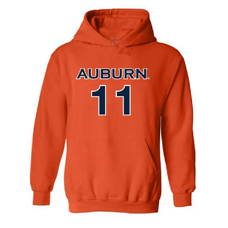 Auburn - NCAA Women's Soccer : Neve Renwick - Replica Shersey Hooded Sweatshirt Hoodie with Elastic Cuffs Stretchable Comfortable