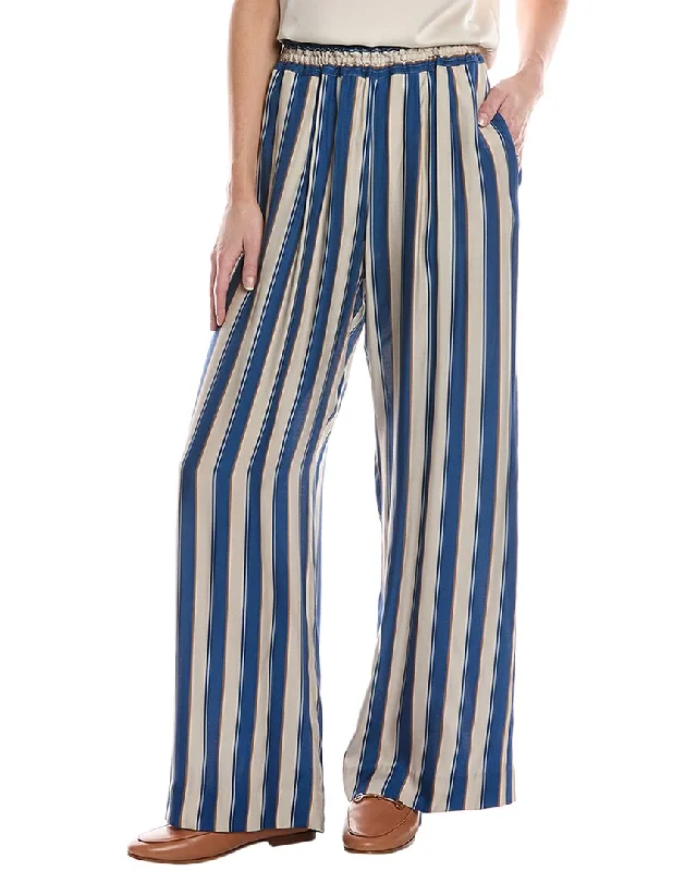 rag & bone Bailey Silk Pant Sleek Black Pants