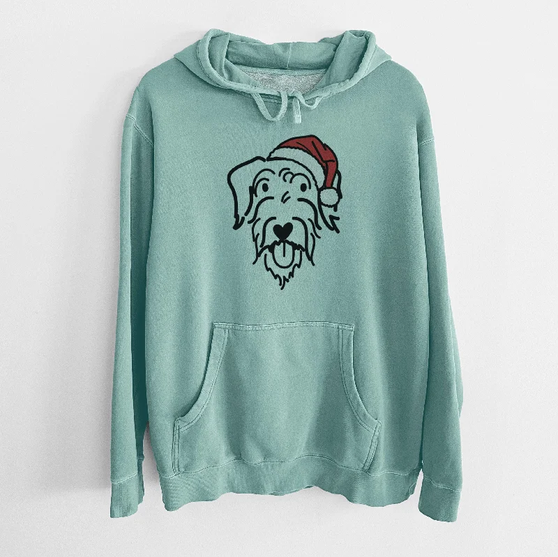 Jolly Doodle - Dug - Unisex Pigment Dyed Hoodie