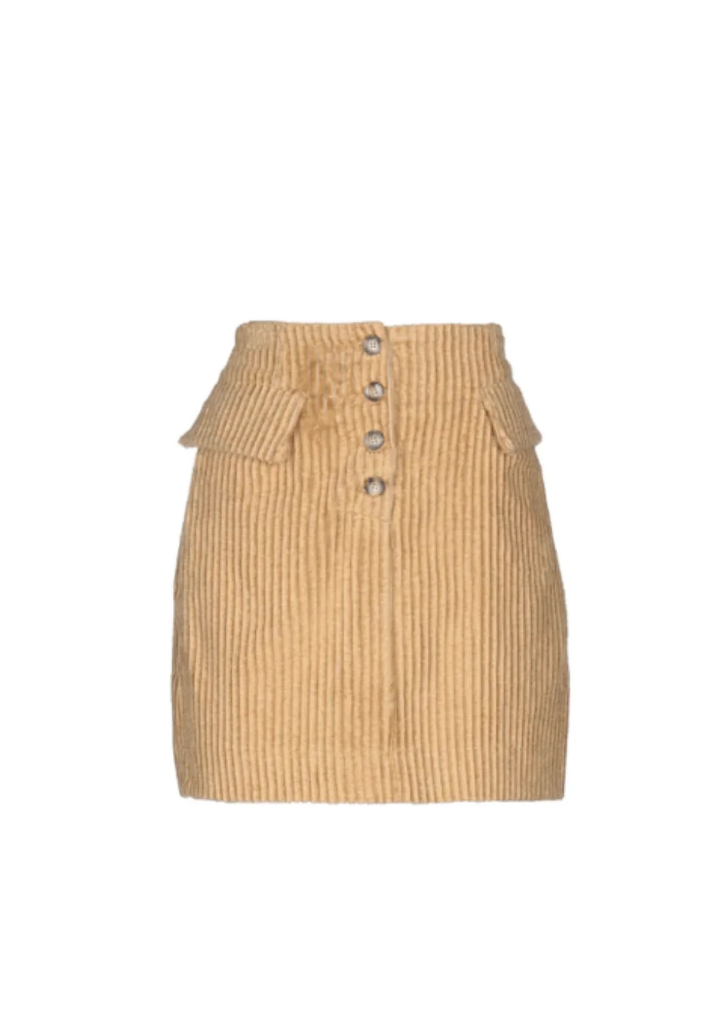 CAMEL CURDUROY MINI SKIRT wool skirt sturdy