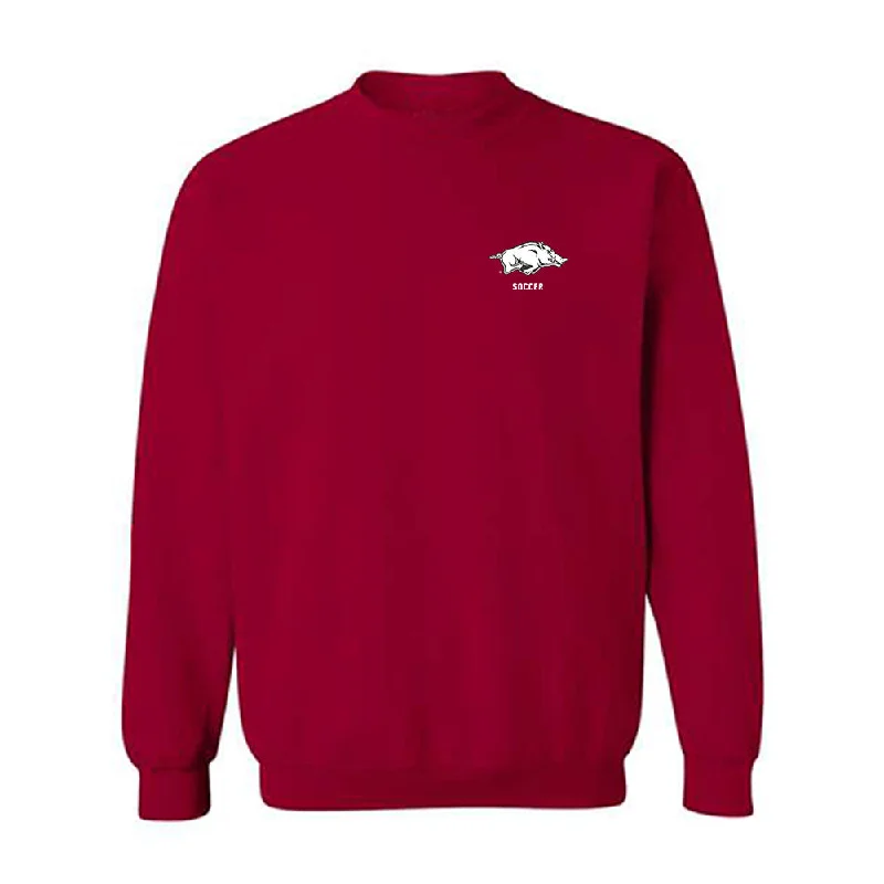 Arkansas - NCAA Women's Soccer : Erin Bailey - Classic Shersey Crewneck Sweatshirt Hoodie with Hem Ribbing Snug Secure