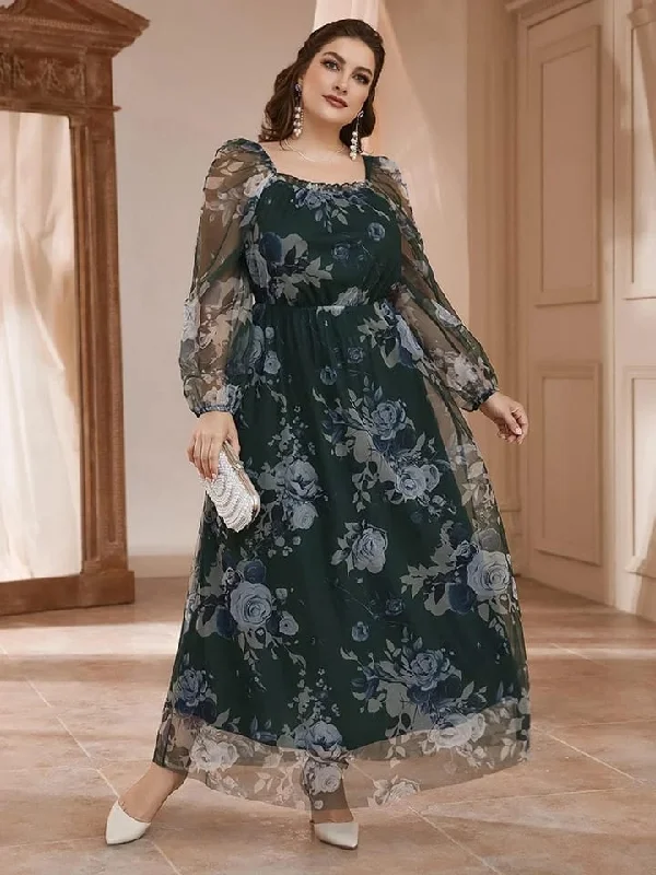 Plus size oversized evening dresses 2XL X4446113 Tunics Trousers formal