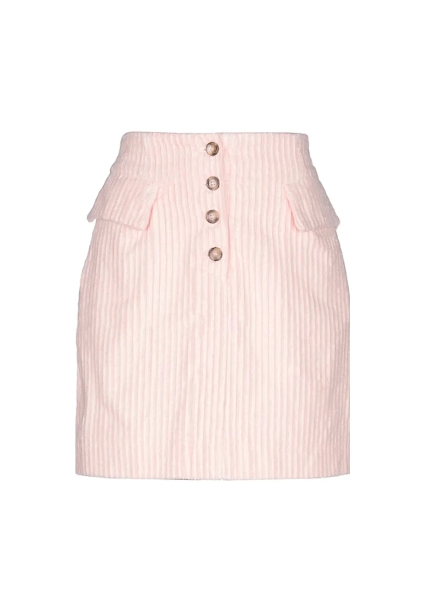 PINK CORDUROY MINI SKIRT lace skirt intricate