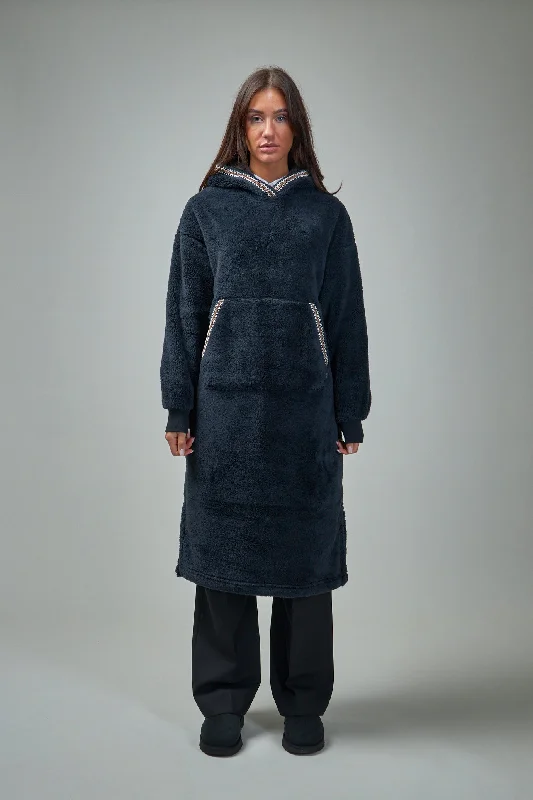 UGGfluff Oversized Hoodie Hoodie with Magnetic Closure Innovative Modern