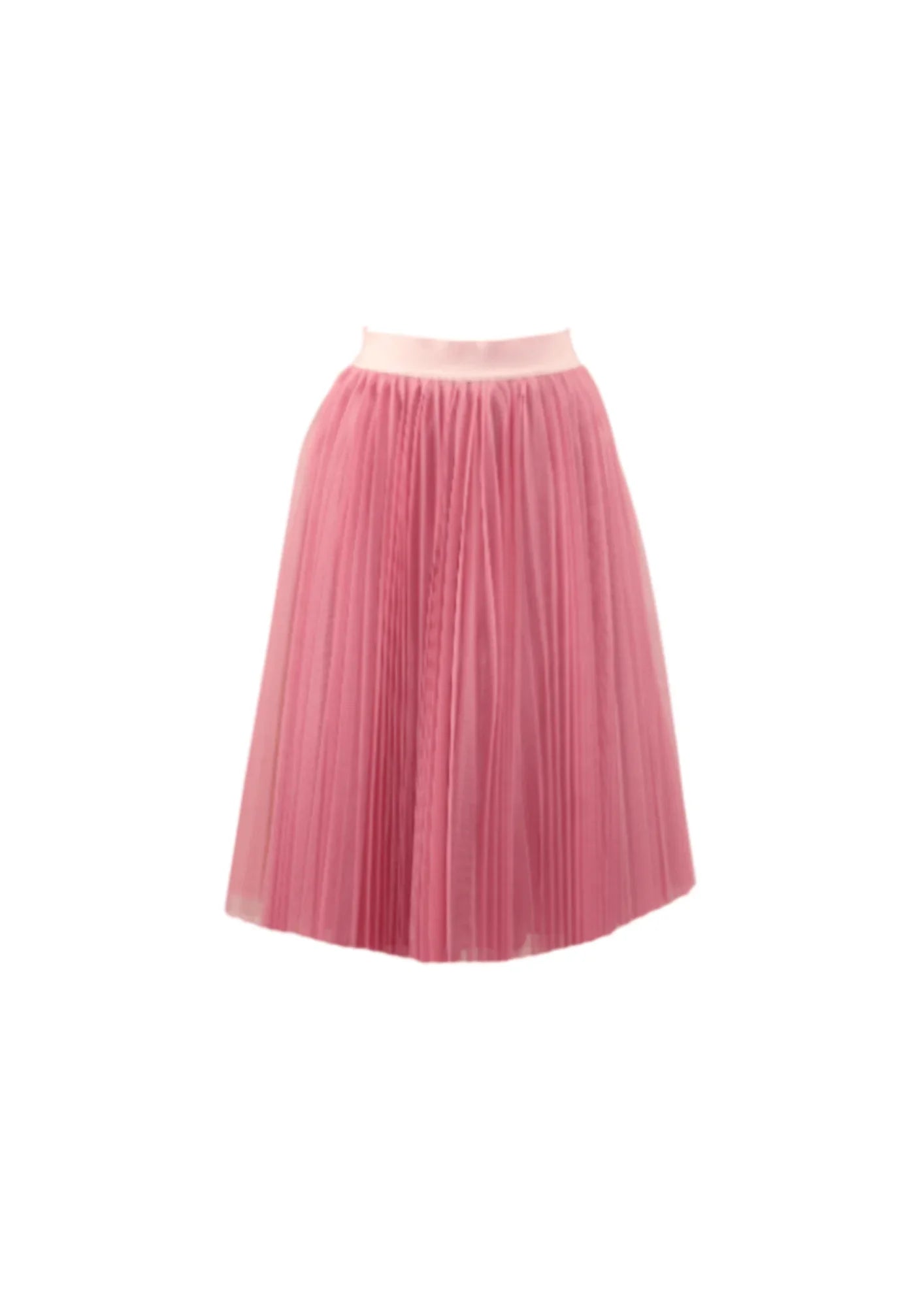 PINK SKIRT IN TULLE chiffon skirt floaty