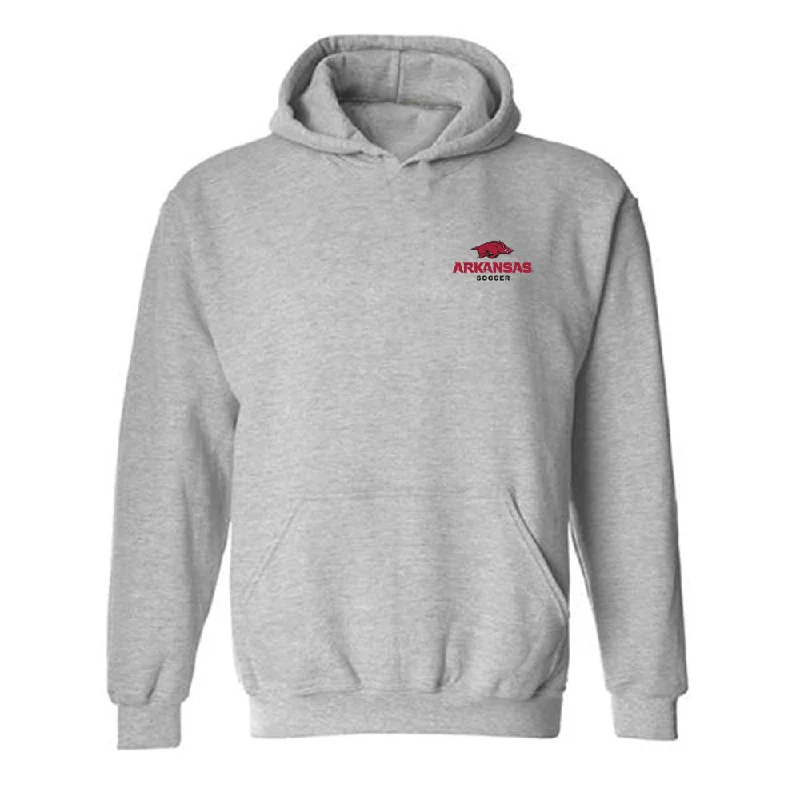 Arkansas - NCAA Women's Soccer : Zoe Anderson - Hooded Sweatshirt Cotton Hoodie Fleece Lining Warmth