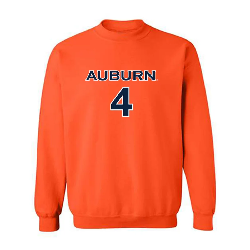 Auburn - NCAA Women's Soccer : Taylor Chism - Replica Shersey Crewneck Sweatshirt Hoodie with Embroidery Detailed Premium