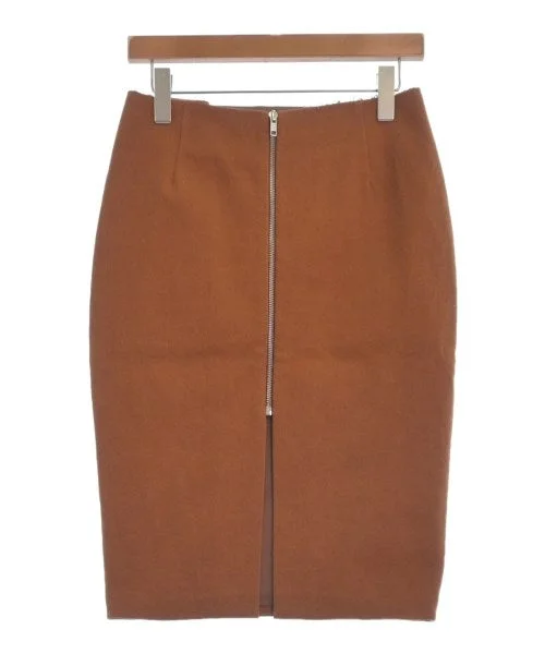 Acne Knee length skirts silk skirt lustrous